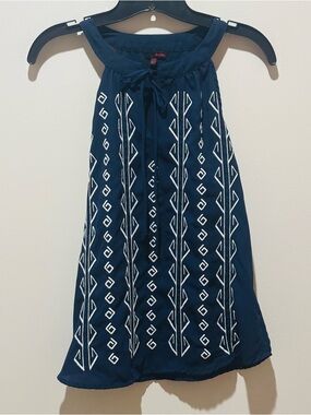 BONGO Navy Halter Tank